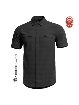 Pánska košeľa PENTAGON RIPPLE SUNPROOF SHIRT K02028 ČIERNA
