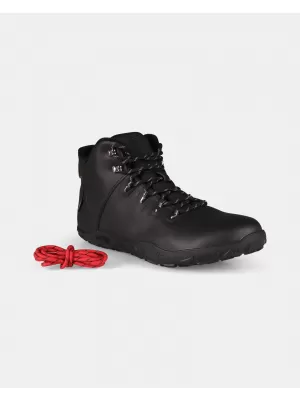 Čižmy KILPI BARE LEATHER HIGH-U ZU0953KI ČIERNA