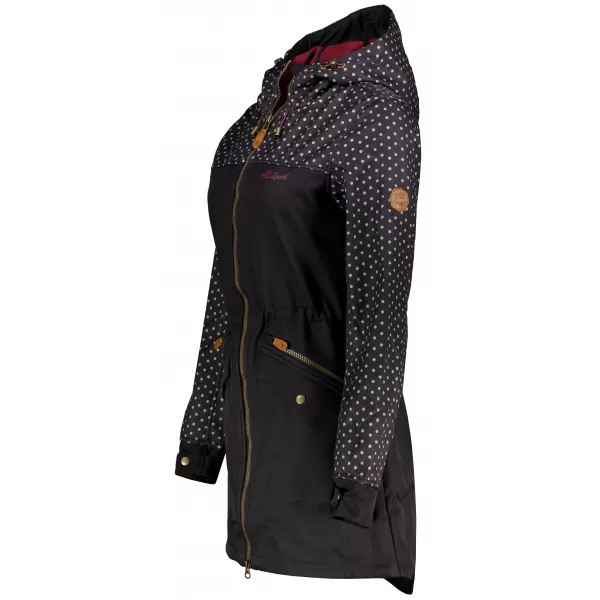  Dámska bunda softshell ALTISPORT GEMEE ČIERNY 