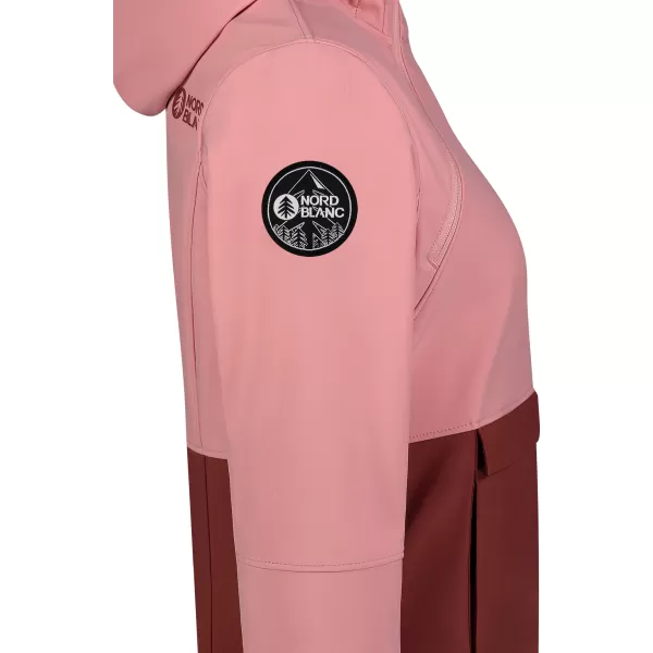  Dámska softshell Anorac NORDBLANC NBWSL8275 SVETLO RUŽOVÝ 