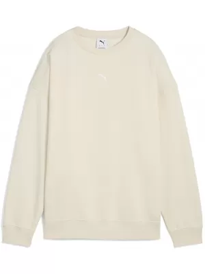 Dámska mikina PUMA ESS OVERSIZED CREW FL 68540087 VYSOKOHORSKÝ SNEH