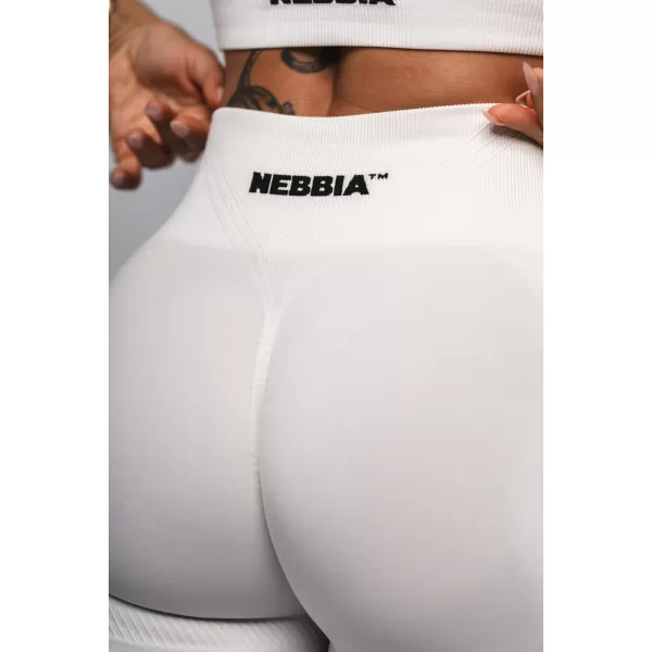  Tvarujúce bezšvové maximálne push-up legíny FLOW SEAMLESS 497 CREAM Nebbia 