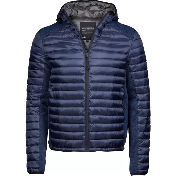  Pánska bunda TEE JAYS | TJ 9610 NAVY/NAVY MELANGE 