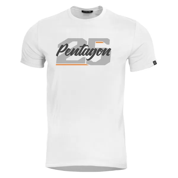  tričko PENTAGON AGERON TWENTY FIVE K09012 BIELA 