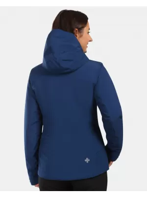 Dámska lyžiarska bunda KILPI FLIP-W ZL0110KI TMAVO MODRÁ