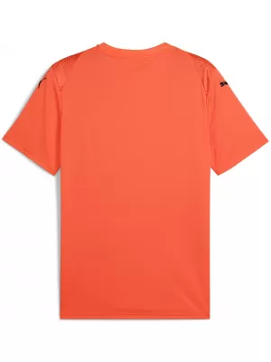 Mužský dres PUMA TEAMULTIMATE JERSEY 706280_38 NEON SUN/ NEÓNOVÉ SLNKO/ČIERNA