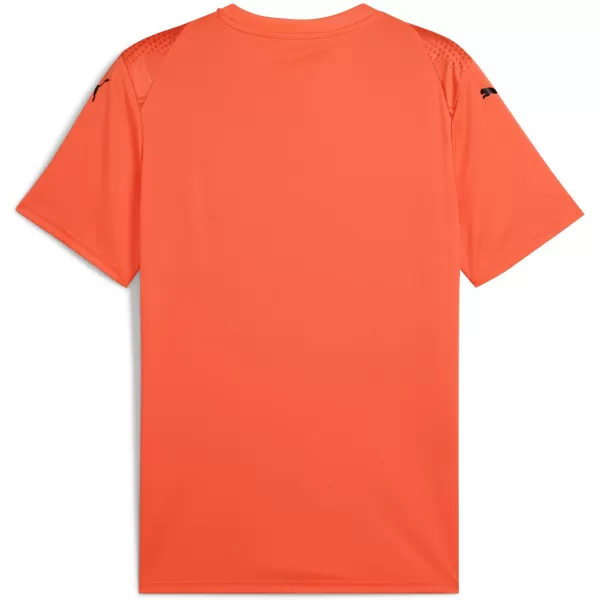  Mužský dres PUMA TEAMULTIMATE JERSEY 706280_38 NEON SUN/ NEÓNOVÉ SLNKO/ČIERNA 