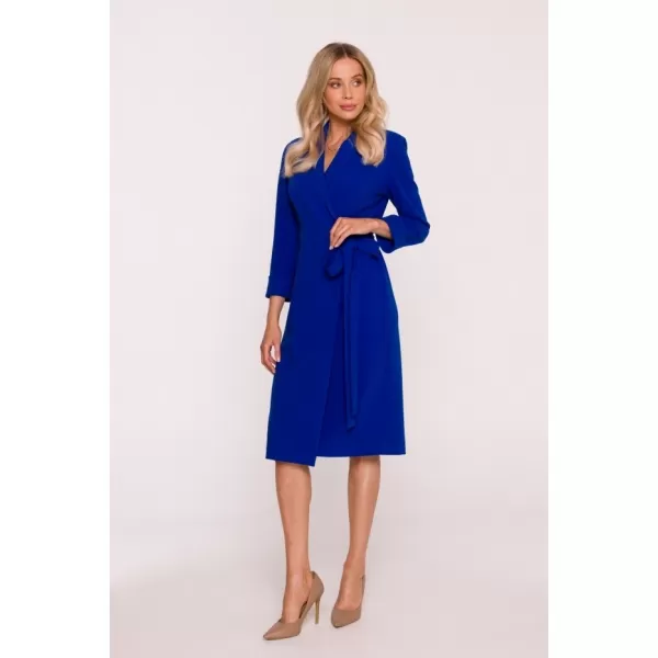  Šaty STYLOVE S415 KRÁĽOVSKÁ MODRÁ 