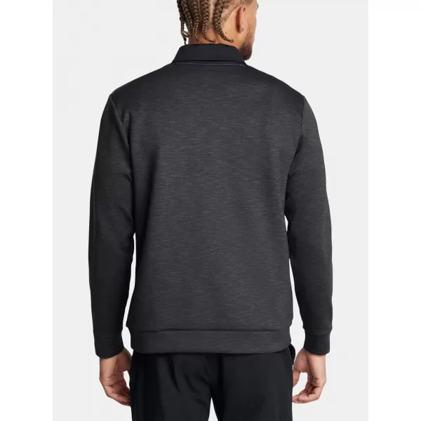  Pánska mikina UNDER ARMOUR UA DRIVE MIDLAYER CREW 1387122-001 ČIERNA 