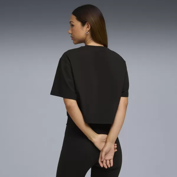  Tričko PUMA X ROSÉ TEE 63380601 PUMA BLACK 