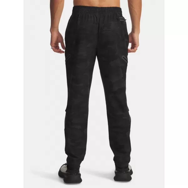  Pánske športové nohavice UNDER ARMOUR UA UNSTOPPABLE CARGO PANT 1390256-003 ČIERNA 