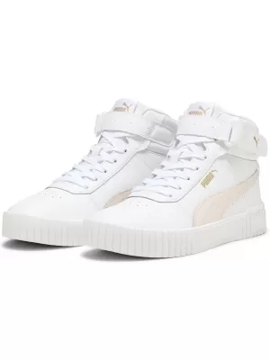 Topánky PUMA CARINA 2.0 MID 38585107 PUMA WHITE/FROSTY PINK/GOLD
