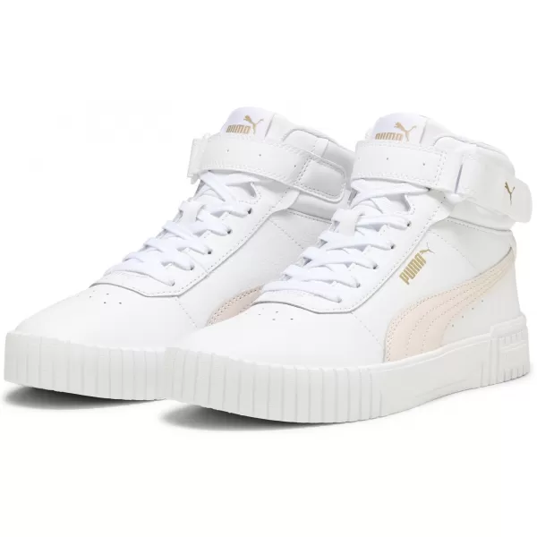  Topánky PUMA CARINA 2.0 MID 38585107 PUMA WHITE/FROSTY PINK/GOLD 
