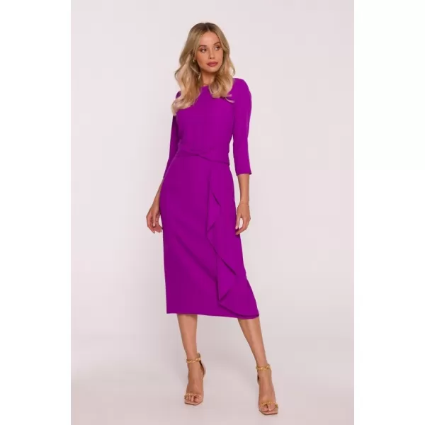  Šaty STYLOVE S425 LEVANDUĽA 