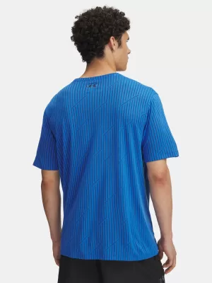 Pánske tričko UNDER ARMOUR UA TECH VENT JACQUARD MODRÁ
