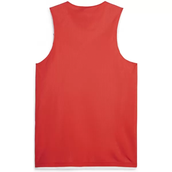  Mužský dres PUMA REVERSIBLE PRACTICE JERSEY 67664003 ČERVENÁ PUMA 