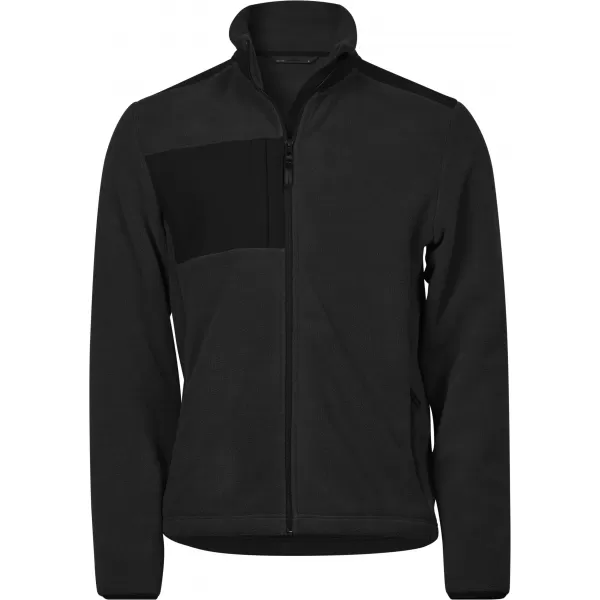  Pánska mikina TEE JAYS | TJ 9120 BLACK/BLACK 