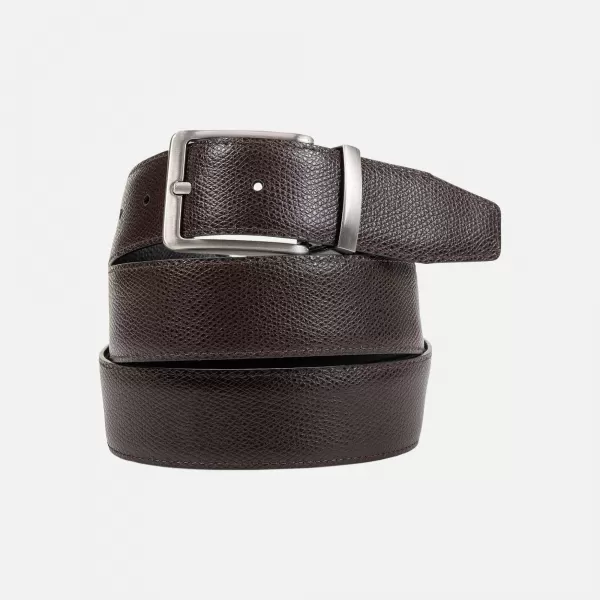  Pánsky opasok GEOX G003646 ČIERNA 