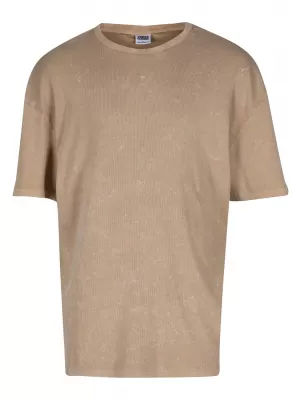 Pánske tričko URBAN CLASSICS TB7346 ZVÄZOK BÉŽOVÝ