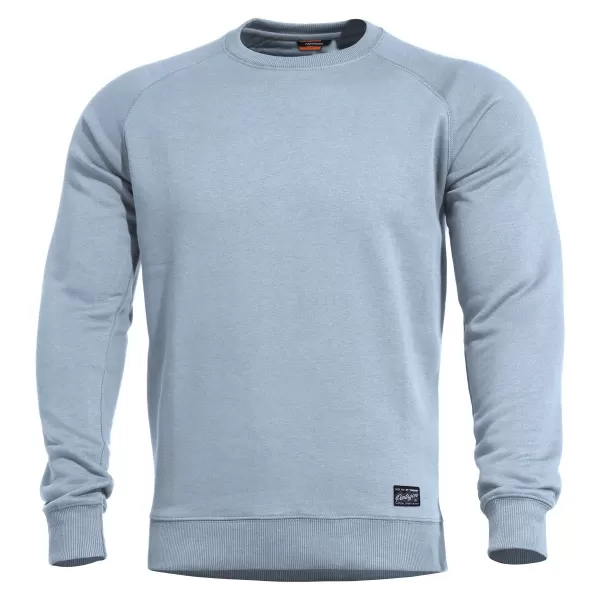  Mikina PENTAGON HAWK SWEATER BLANK K09019 LAGÚNOVÁ MODRÁ 