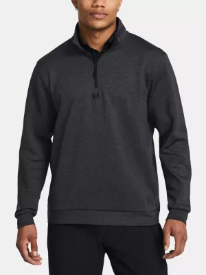 Pánska mikina UNDER ARMOUR UA DRIVE MIDLAYER PULLOVER 1387124-001 ČIERNA