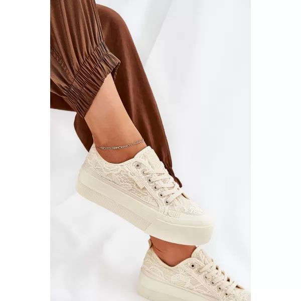  Dámske topánky BIG STAR RR274630 BÉŽOVÁ Big Star Shoes 