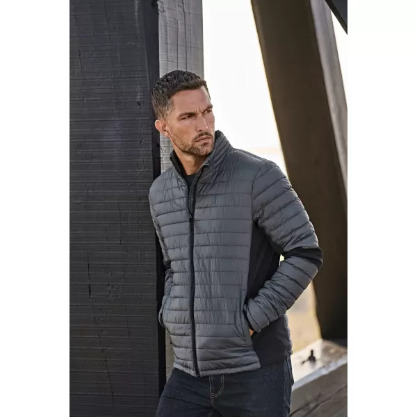  Pánska bunda TEE JAYS | TJ 9626 BLACK/BLACK 