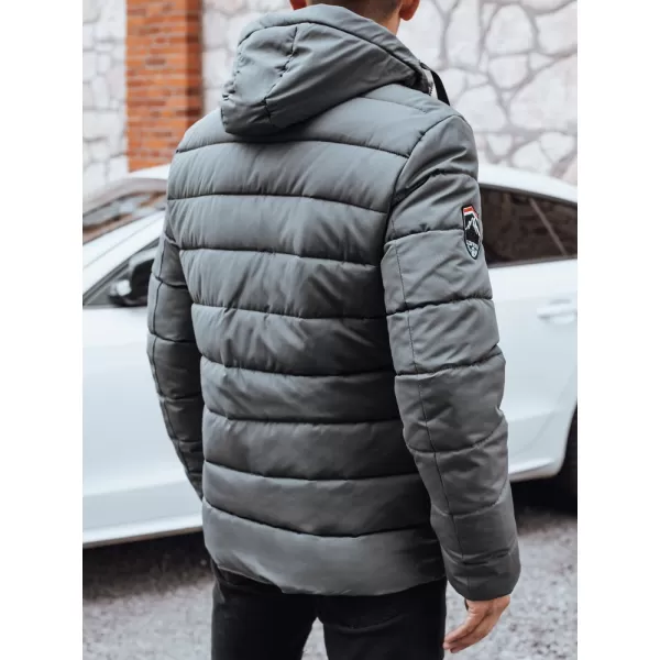 Pánska bunda DSTREET TX5057 TMAVO ŠEDÁ 