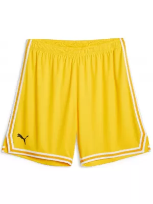 Kraťasy PUMA HOOPS TEAM GAME SHORT 67662905 KYBERNETICKÁ ŽLTÁ