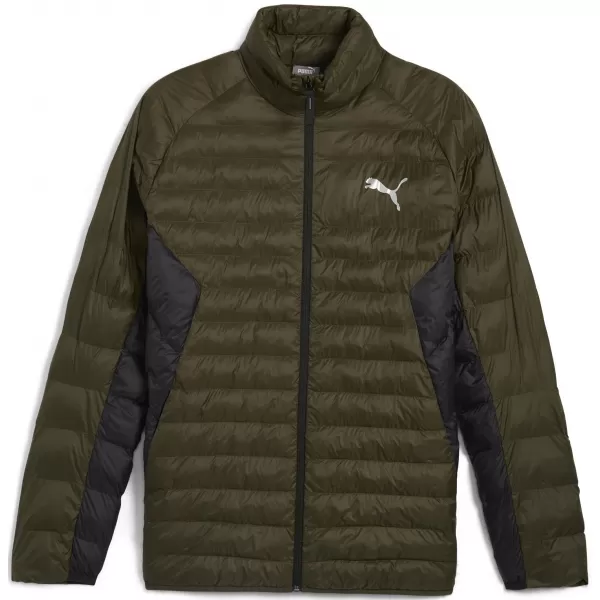  Sako PUMA PACKLITE JACKET 84935670 TMAVÁ OLIVA 
