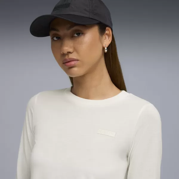  Tričko PUMA X ROSÉ LONGSLEEVE TEE 63380577 TEPLÝ BIELY 