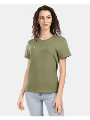 Dámske tričko KILPI PROLIX-W ZL0306KI ZELENÁ