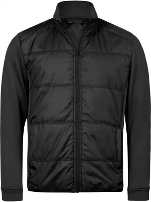 Pánska bunda TEE JAYS | TJ 9110 BLACK/BLACK