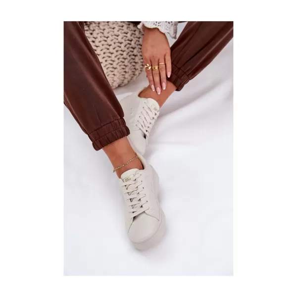  Dámske tenisky BIG STAR NN274578 BÉŽOVÁ Big Star Shoes 