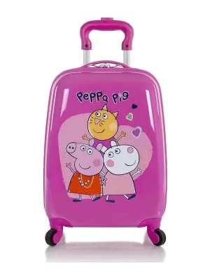 Kufor HEYS Kids Peppa Pig 4w RUŽOVÁ
