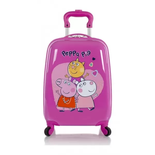  Kufor HEYS Kids Peppa Pig 4w RUŽOVÁ 