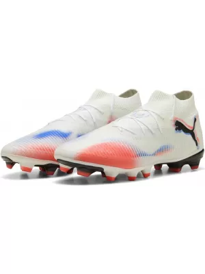Pánske topánky PUMA FUTURE 8 PRO FG/AG 10858801 WHITE/ BIELA/PUMA ČIERNA/ŽIARIACA ČERVENÁ