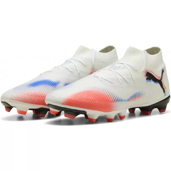  Pánske topánky PUMA FUTURE 8 PRO FG/AG 10858801 WHITE/ BIELA/PUMA ČIERNA/ŽIARIACA ČERVENÁ 