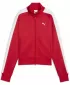 Dámska mikina PUMA T7 ALWAYS ON SHORT TRACK JACKET 62979611 NAVŽDY ČERVENÁ