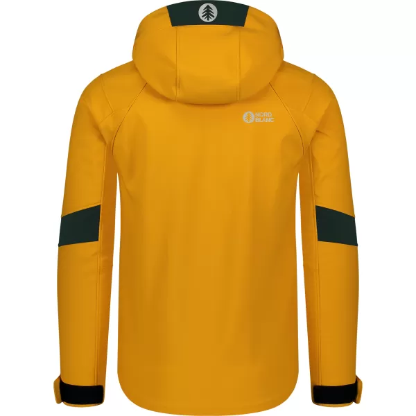  Pánska softshellová bunda NORDBLANC NBWSM8106 JANTÁROVÁ 