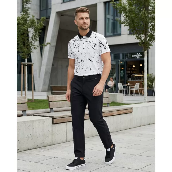  Pánske nohavice ALTISPORT ATS TROUSER CLASSIC-FIT ČIERNA 