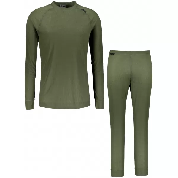  Pánsky termo set ALTISPORT GAIN KAKI/ČIERNA 