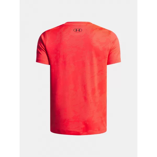  Chlapčenské tričko UNDER ARMOUR UA TECH VENT JCQRD SS 1390019-713 ČERVENÁ 