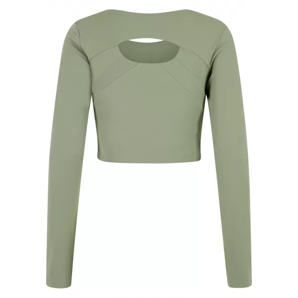  Dámske tričko URBAN CLASSICS TB7807 ZELENÁ MATCHA 