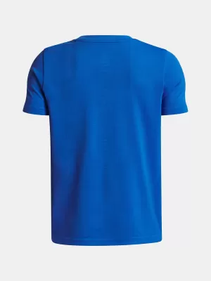 Chlapčenské tričko UNDER ARMOUR VANISH SEAMLESS SS 1388130-402 MODRÁ