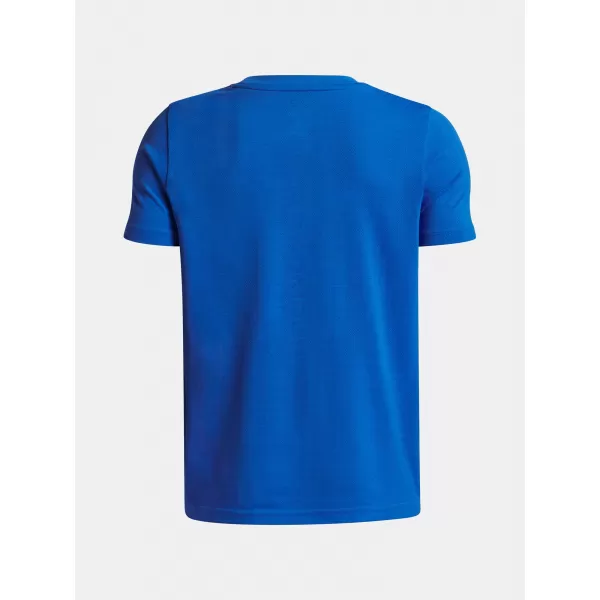  Chlapčenské tričko UNDER ARMOUR VANISH SEAMLESS SS 1388130-402 MODRÁ 