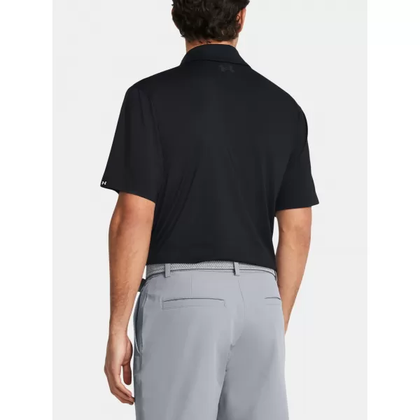  Pánske tričko UNDER ARMOUR UA T2G POLO LB 1383255-001 ČIERNA 