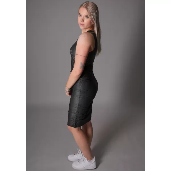  Dámske prémiové šaty ALTISPORT VOJ/ALW047SAT03 ČIERNA 