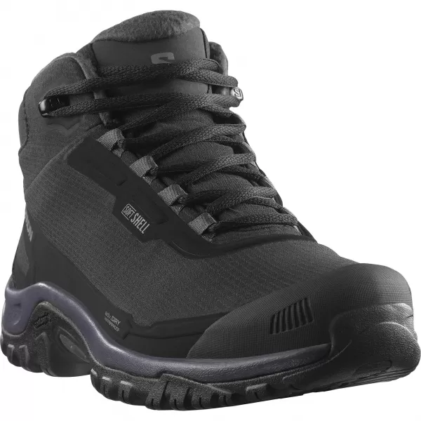  Dámske topánky SALOMON SHELTER WATERPROOF W ČIERNA/DEVÄŤ ŽELEZA/EXCALIBUR 