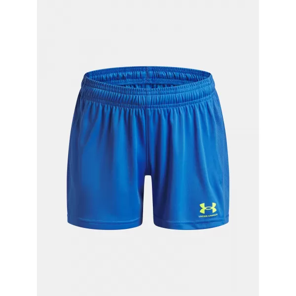 Dievčenské šortky UNDER ARMOUR UA G'S CH. KNIT SHORT 1379457-402 MODRÁ 